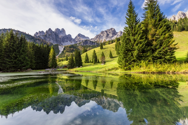 Almsee am Fu&szlig;e der Bischofsm&uuml;tze